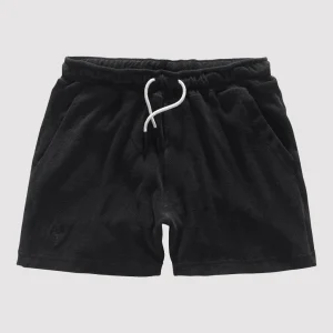 Black Terry Shorts