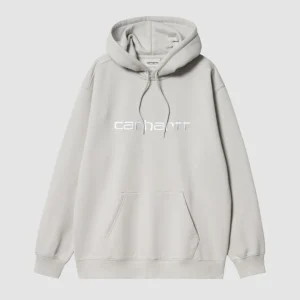 W' Hooded Carhartt Sweat Basalt / White