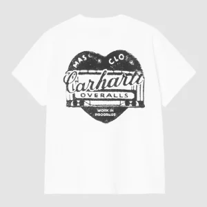 W' S/S Garble T-Shirt White