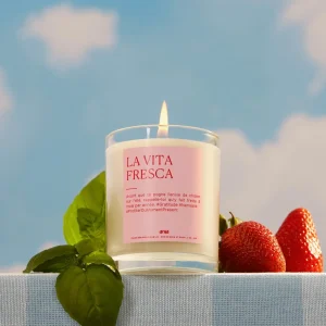 Chandelle - Fraise des bois et Basilic