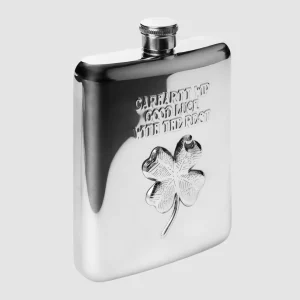 Clover Flask Silver