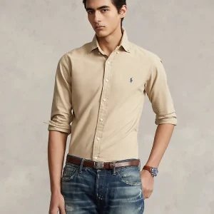 Chemise Oxford RALPH LAUREN ajustée teinte en pièce 05SQ