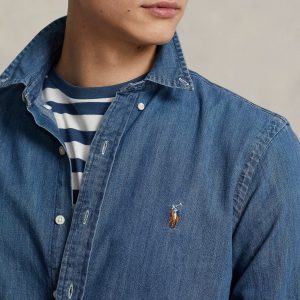 Chemise Oxford RALPH LAUREN cintrée 06BG