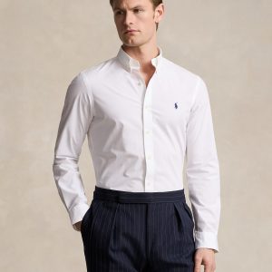 Chemise cintrée RALPH LAUREN en popeline stretch 06BA
