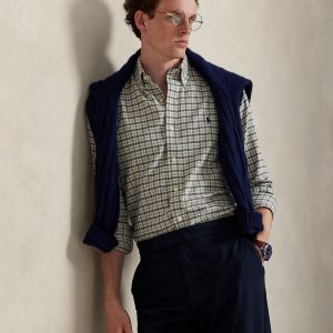 Chemise écossaise RALPH LAUREN  Custom Fit en sergé 06B6