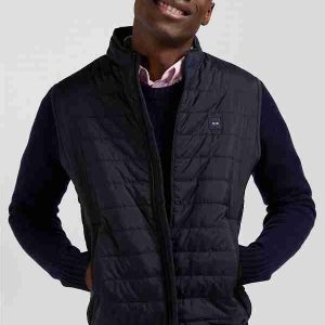 Doudoune EDEN PARK sans manches Bleu marine 05Q4