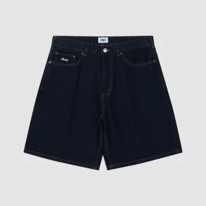 Bigwig Baggy Denim Short Pelican Rinsed Indigo