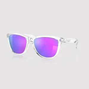Frogskins Polished Clear / Prizm Violet
