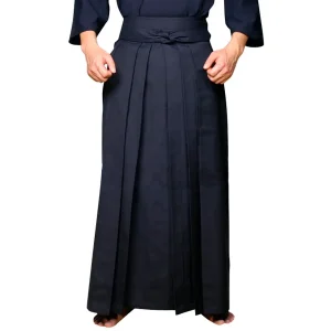 Hakama homme bleu marine