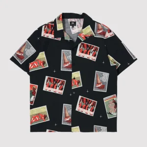 Holidays Shirt SS Multicolor Garment Washed