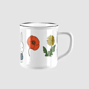Mug Retro Miffy - Fleurs