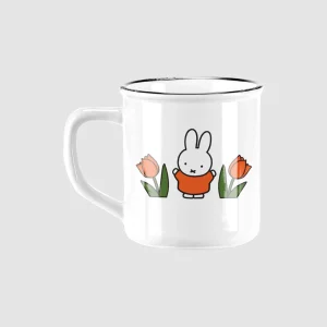 Mug Retro Miffy - Tulipe Rouge
