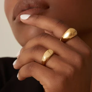 Bague Kaia - plaqué or