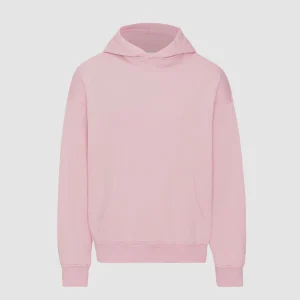 Organic Oversized Hood Faded Pink