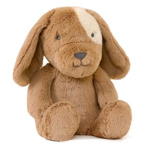 Doudou peluche chien – Crème
