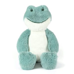 Doudou peluche grenouille – Vert
