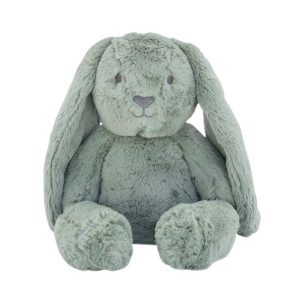 Doudou peluche lapin – Sauge
