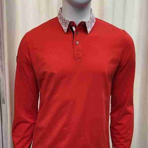 Polo Marie De Savoie VERCORS rouge 05QT