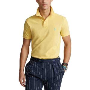 Polo RALPH LAUREN en coton piqué coupe cintrée 05CT
