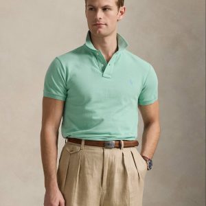 Polo Ralph Lauren en coton piqué Slim Fit 060V