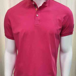 Polo manches courtes 100% coton doux Marine De Savoie 05VC