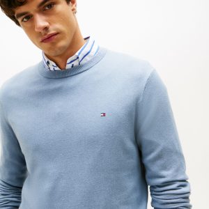 Pull TH à col ras-du-cou avec cachemire 065Q