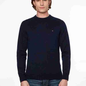 Pull TH avec cachemire à col ras-du-cou 05NG