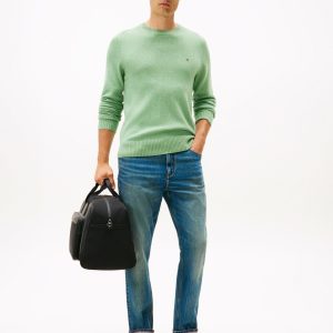 Pull TH en pure laine d&rsquo;agneau à col ras-du-cou 066H