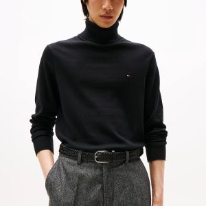 Pull à col roulé TH avec cachemire 065V