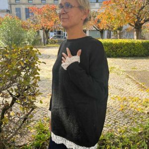 Pull dentelle Laurie