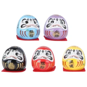 Daruma en lot de 5 pcs