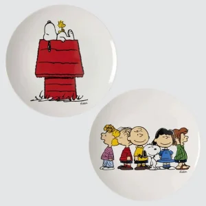 Peanuts 2 Plats - Snoopy & Gang