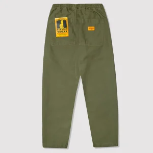 Classic Canvas Chef Pants Olive