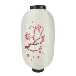 Lanterne papier japonaise​​ Sakura