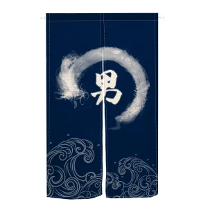 Noren japonais kanji homme