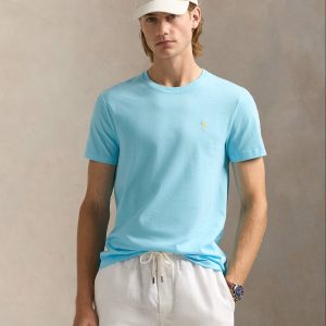 T-shirt RALPH LAUREN à col rond Custom Slim Fit 0616