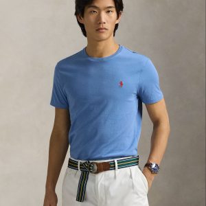T-shirt RALPH LAUREN à col rond Custom Slim Fit 0618