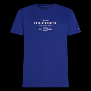 T-shirt TH à logo graphique et col ras-du-cou 066R