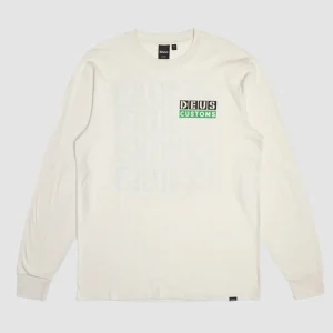 Tictac LS Tee Vintage White