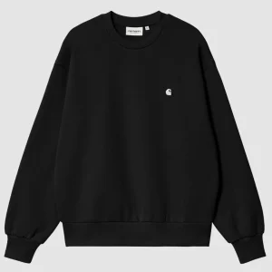 W' Casey Sweat Black / Silver