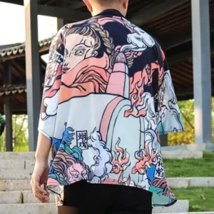 Veste Kimono Kiri no Hikari & phare pour homme