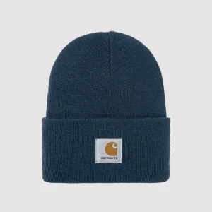 Acrylic Watch Hat Blue