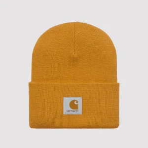 Acrylic Watch Hat Ochre