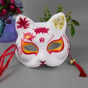 Masque Kitsune Shirayuri