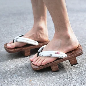 Geta Hiyori japonaise pour homme – kanjis