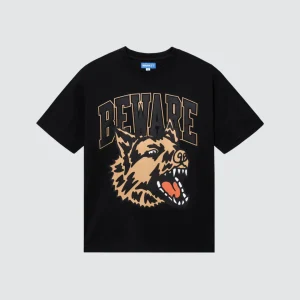 Classic Beware T-Shirt Washed Black