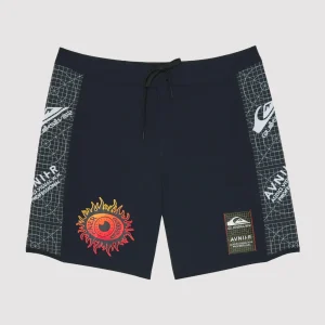 Blur Boardshort Black Avnier Quiksilver