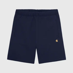 Chase Sweat Short Dark Navy / Gold