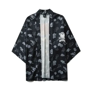 Veste kimono – Haori samouraï Neko