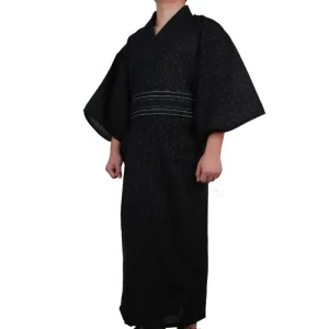 Yukata japonais homme surpiqué
